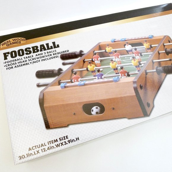 Mini TableTop Foosball Soccer Game, Ages 6+ , New in Box - Picture 3 of 7
